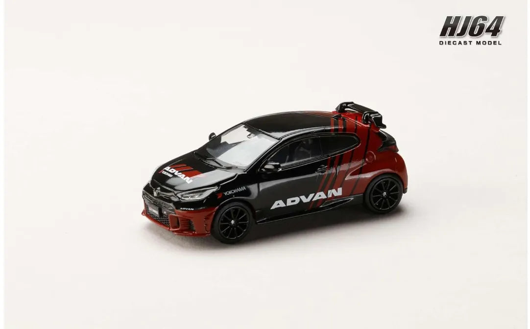 Hobby Japan 1/64 Toyota GR Yaris 2024 Yokohama Advan Color Model Hj643087Av