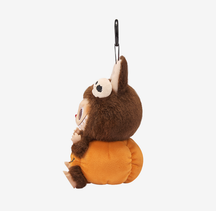 Pendentif en peluche POP MART Labubu citrouille d'Halloween