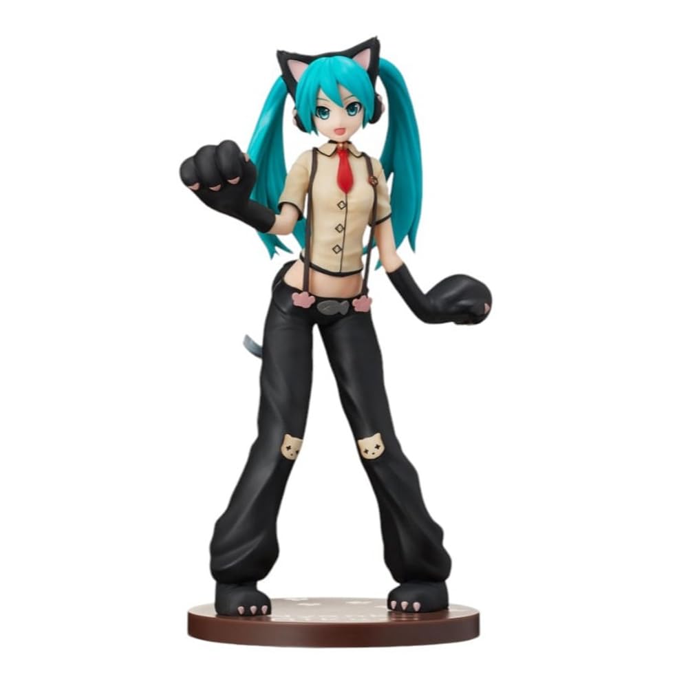 Sega Hatsune Miku Project Diva Arcade Future Tone Spm Kitty Cat Figure