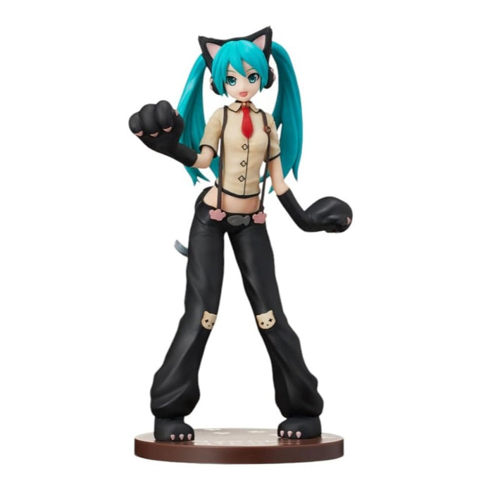 Sega Hatsune Miku Project Diva Arcade Future Tone Spm Kitty Cat Figure