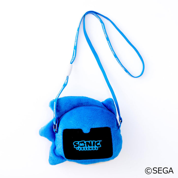 Sega Toys Sonic Friends Face Pochette Bag - Sonic Design