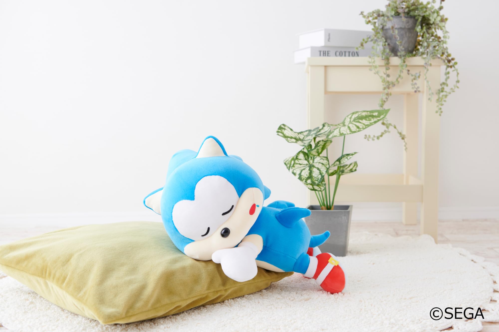 Sega Toys Sonic & Friends Mochifuwa Goodnight Plush Toy Sonic Edition