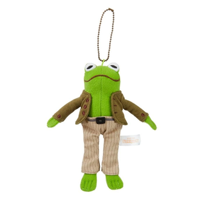 Sekiguchi Frog and Toad Mascot Plush Toy 15cm with Detailed Design