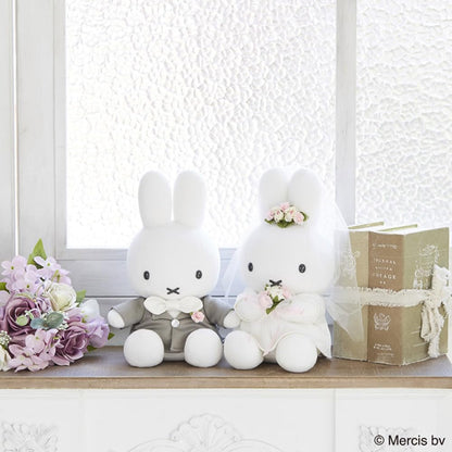 Sekiguchi Miffy Wedding Doll Set Western Style Plush Toy for Anniversary- Japan Figure Store - #1 Bring To You The Best Japanese Goods