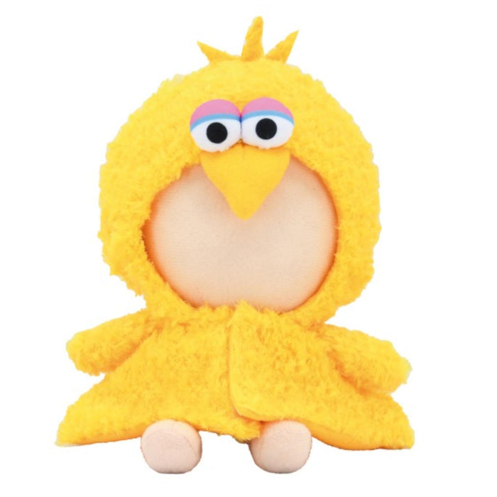 Bandai Namco Sesame Street Chibi Plush Poncho Big Bird Decoration- Japan Figure Store - #1 Bring To You The Best Japanese Goods