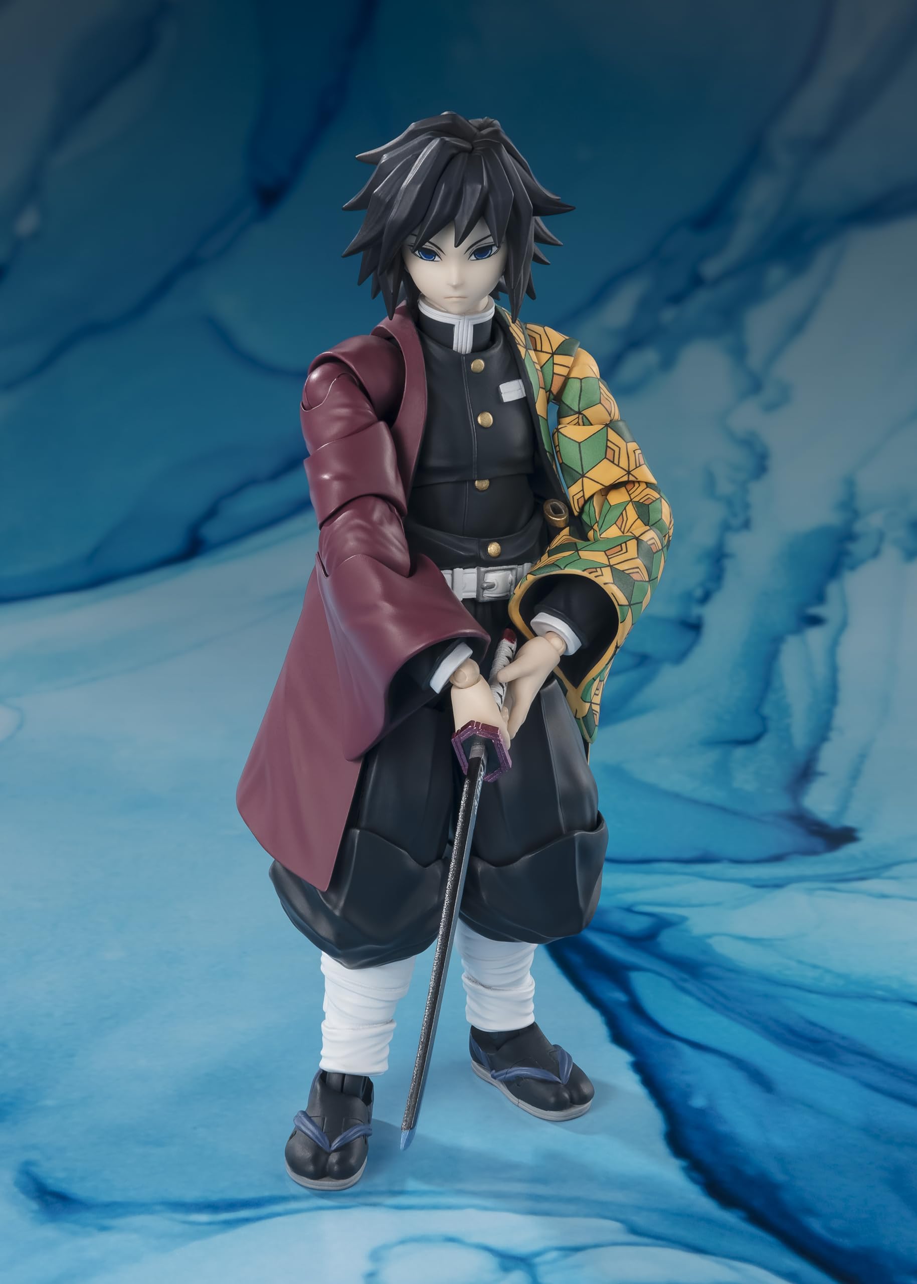 Tamashii Nations SH Figuarts Demon Slayer Tomioka Giyuu 150mm PVC Action Figure- Japan Figure Store - #1 Bring To You The Best Japanese Goods