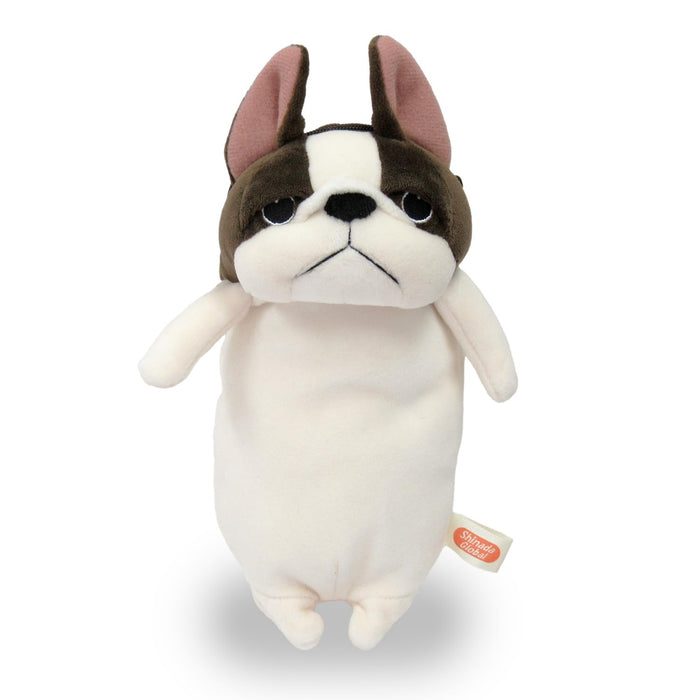 Shinada Global Mochiburu Bulldog Pen Pouch Mochi Series 9x8x18 cm MPBU-0180PY- Japan Figure Store - #1 Bring To You The Best Japanese Goods