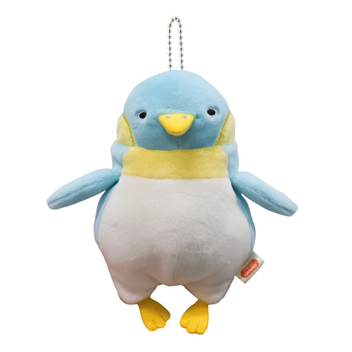 Shinada Global Mini Mochi Series Blue Penguin Stuffed Animal 7x5x14cm- Japan Figure Store - #1 Bring To You The Best Japanese Goods