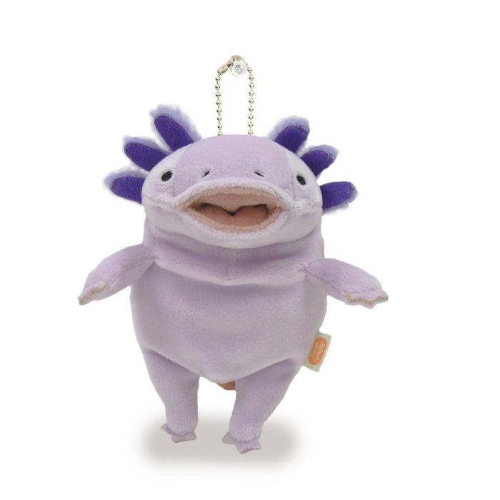 Shinada Global Pastel Lavender Axolotl Plush Toy Mini Mochi Series 7x5x14cm- Japan Figure Store - #1 Bring To You The Best Japanese Goods