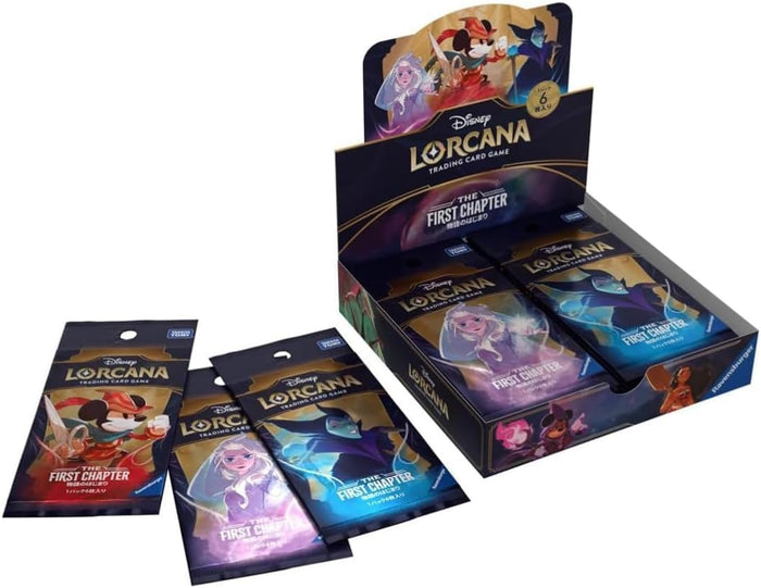 Disney Lorcana Tcg Japanese Booster Box The First Chapter: The Story Begins- Japan Figure Store - #1 Bring To You The Best Japanese Goods