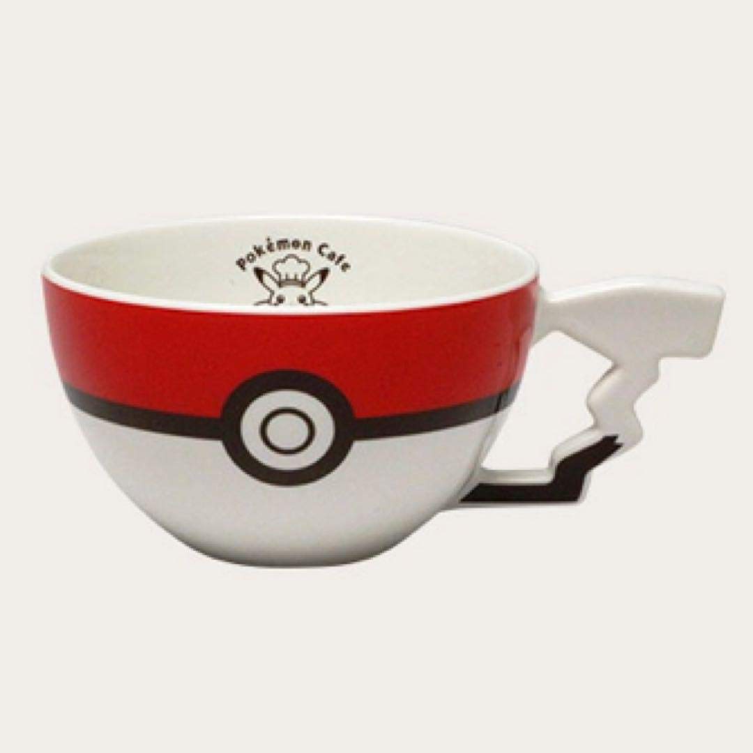 Pokemon Shogakukan Cafe Limited Edition Monster Ball Mug- Japan Figure Store - #1 Bring To You The Best Japanese Goods