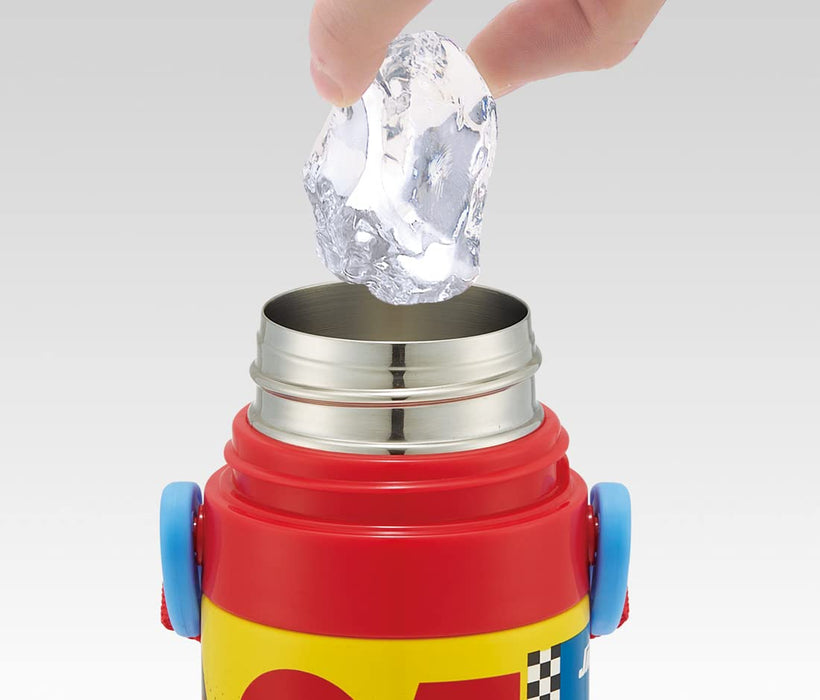 Skater Disney Cars 22 Boys Stainless Steel Kids Water Bottle-Cup Combo 350ml- Japan Figure Store - #1 Bring To You The Best Japanese Goods