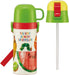 Skater Kids Stainless Steel 350ml Water Bottle with Straw Cup - The Very Hungry Caterpillar- Japan Figure Store - #1 Bring To You The Best Japanese Goods