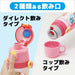 Skater Kids 2-Way Stainless Steel Water Bottle with Cup 430ml Delicious Precure Design- Japan Figure Store - #1 Bring To You The Best Japanese Goods