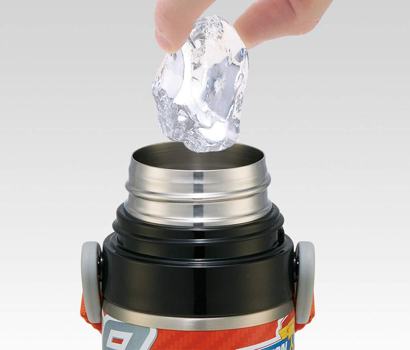 Skater Disney Cars 21 430ml 2-in-1 Stainless Steel Water Bottle and Cup for Children- Japan Figure Store - #1 Bring To You The Best Japanese Goods