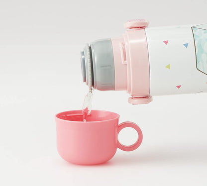 Skater Sumikko Gurashi 2-Way Stainless Steel Water Bottle with Cup for Children 570ml Skdc6- Japan Figure Store - #1 Bring To You The Best Japanese Goods