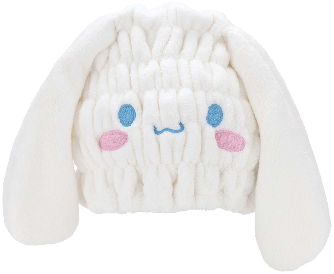 Skater Quick Drying Absorbent Cinnamoroll Animal Towel Cap 23cm x 17cm Sanrio- Japan Figure Store - #1 Bring To You The Best Japanese Goods