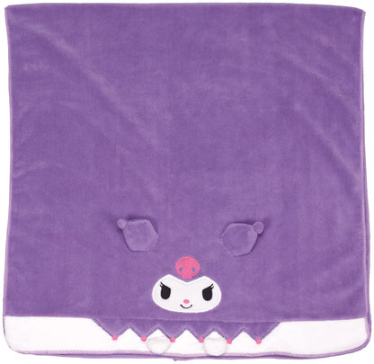 Skater Quick Drying Absorbent Bath Towel Kuromi Sanrio Design 60cm x 120cm- Japan Figure Store - #1 Bring To You The Best Japanese Goods