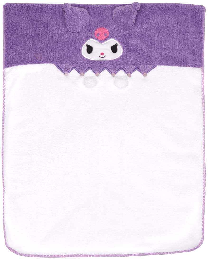 Skater Quick Drying Absorbent Hair Towel Kuromi Sanrio 40cm x 100cm- Japan Figure Store - #1 Bring To You The Best Japanese Goods