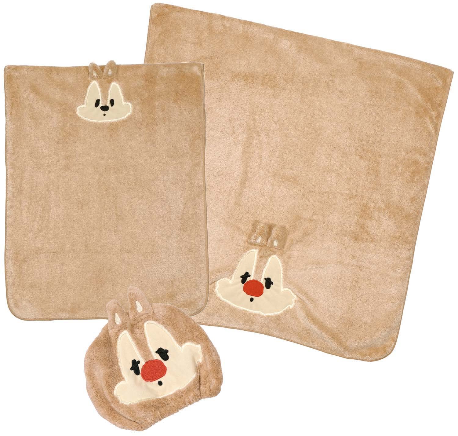 Skater Quick-Drying Absorbent Bath Towel Disney Dale Design Size 60x120cm- Japan Figure Store - #1 Bring To You The Best Japanese Goods