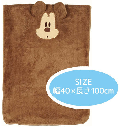 Skater Disney Mickey Mouse Quick-Drying Hair Towel 40x100cm Absorbent - TOH1-A- Japan Figure Store - #1 Bring To You The Best Japanese Goods