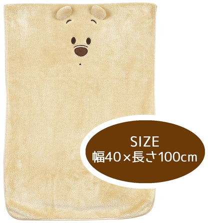 Skater Disney Winnie The Pooh Quick-Dry Absorbent Hair Towel 40x100cm - TOH1-A- Japan Figure Store - #1 Bring To You The Best Japanese Goods