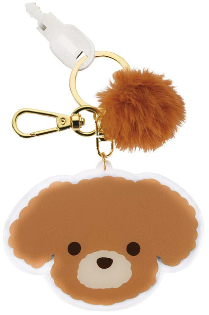 Skater Acrylic Keychain Pompons Dog Zack1-A Durable Accessory