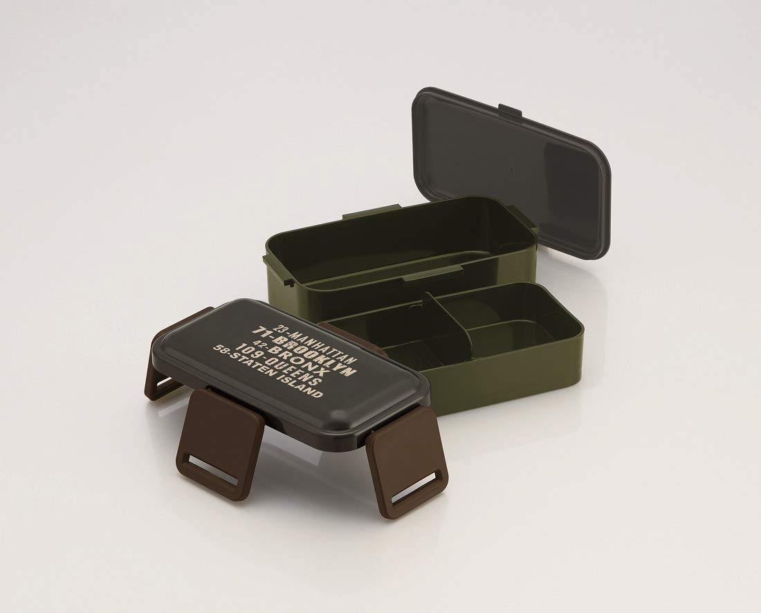 Skater Ag+ Antibacterial Large Capacity 850ml 2-Tier Lunch Box Made in Japan- Japan Figure Store - #1 Bring To You The Best Japanese Goods