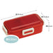 Skater 530ml Retro Orange Red Japanese Antibacterial Lunch Box - Softly Served- Japan Figure Store - #1 Bring To You The Best Japanese Goods