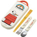 Skater Kids Antibacterial Trio Set - Chopsticks Spoon Fork Snoopy Peanuts Made in Japan- Japan Figure Store - #1 Bring To You The Best Japanese Goods