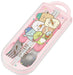 Skater Kids Trio Utensil Set - Ag+ Antibacterial Sumikko Gurashi Japan Made Camping Friendly- Japan Figure Store - #1 Bring To You The Best Japanese Goods