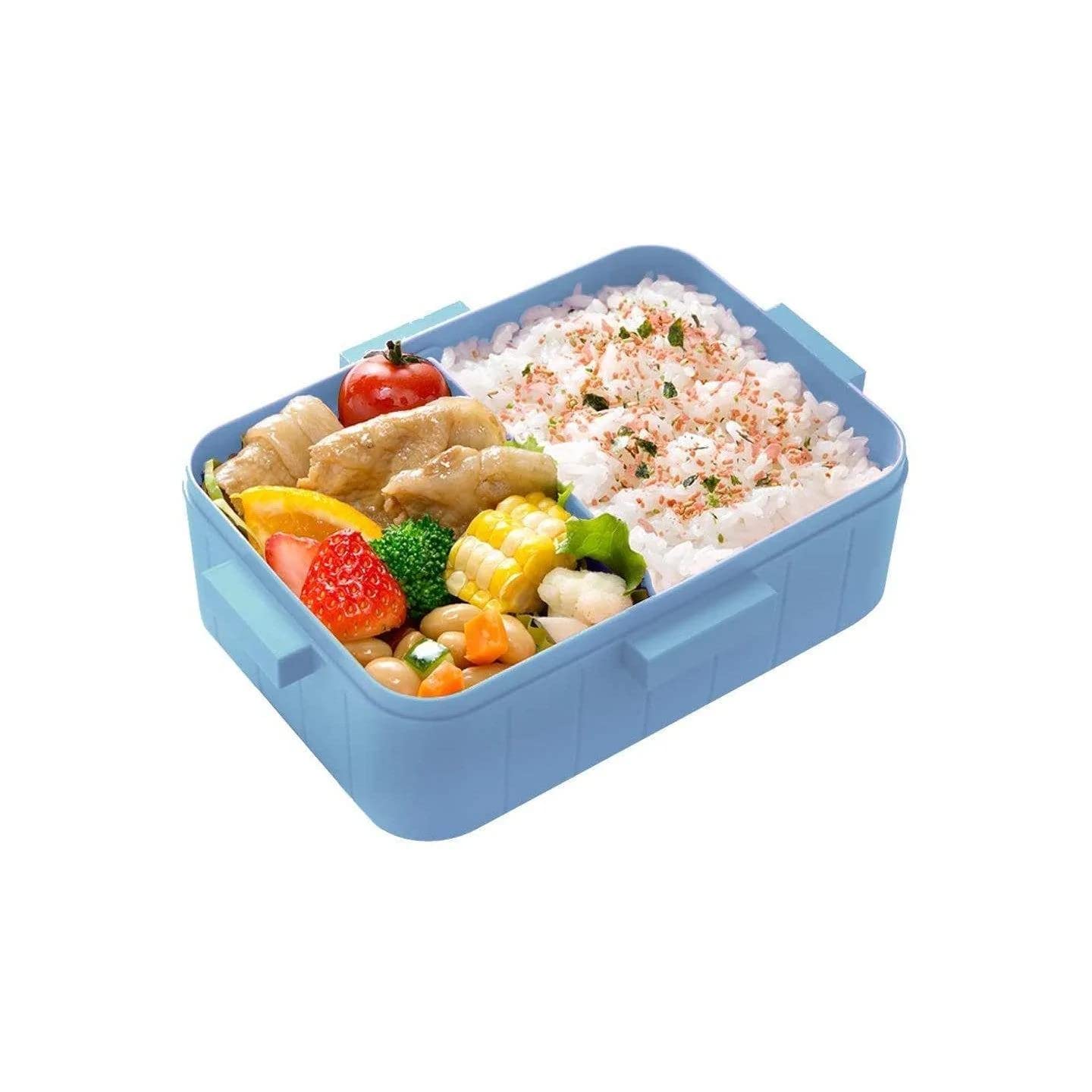 Skater 650ml Totoro Face Lunch Box with 4-Point Lock Silver Ion Antibacterial Ghibli- Japan Figure Store - #1 Bring To You The Best Japanese Goods