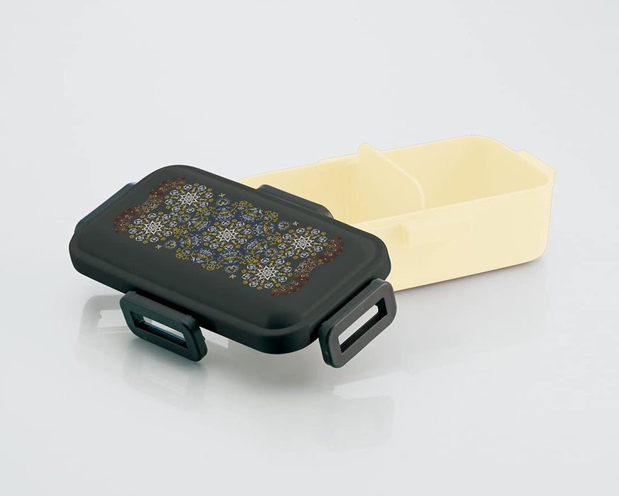 Skater Ag+ 530ml Antibacterial Lunch Box with Dome-Shaped Lid - Jet Black Tenpyo Bunroku- Japan Figure Store - #1 Bring To You The Best Japanese Goods