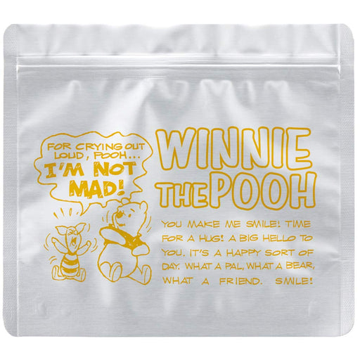 Skater Disney Winnie The Pooh Aluminum Zipper Storage Bags 19x17 cm 5 Pieces- Japan Figure Store - #1 Bring To You The Best Japanese Goods