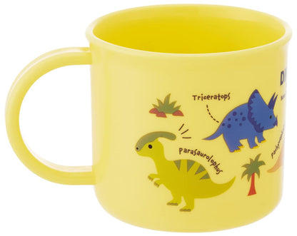 Skater Dinosaur Picture Antibacterial Cup 200ml - Made in Japan & Dishwasher Safe- Japan Figure Store - #1 Bring To You The Best Japanese Goods