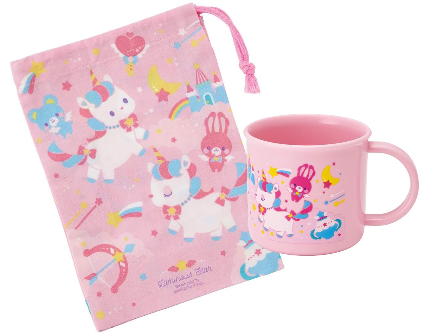 Skater Unicorn Girl Antibacterial Cup Dishwasher Safe Made in Japan - KE4AAG-A- Japan Figure Store - #1 Bring To You The Best Japanese Goods