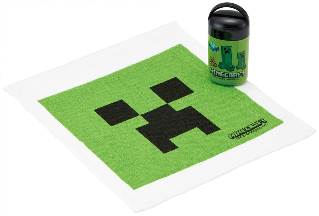 Skater Minecraft Hand Towel Set - Antibacterial 32x30.5 cm Made in Japan with Case- Japan Figure Store - #1 Bring To You The Best Japanese Goods