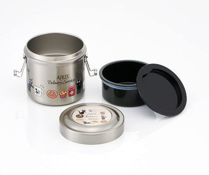 Skater Kiki's Delivery Service Stainless Steel Insulated Lunch Box Bakery Design Vacuum 600ml - Stlb1Ag-A- Japan Figure Store - #1 Bring To You The Best Japanese Goods