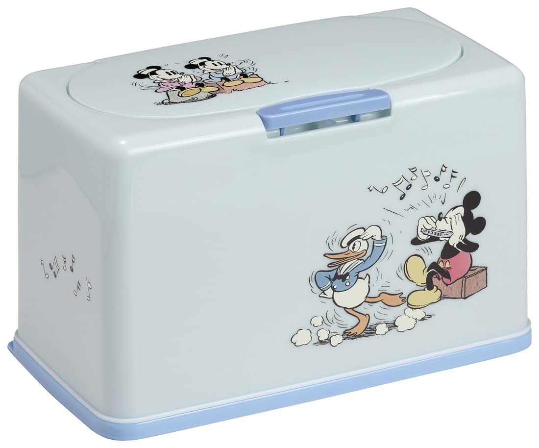 Skater Disney Mickey Mouse Antibacterial Mask Storage Holds 60 Masks Lift-Up Type- Japan Figure Store - #1 Bring To You The Best Japanese Goods