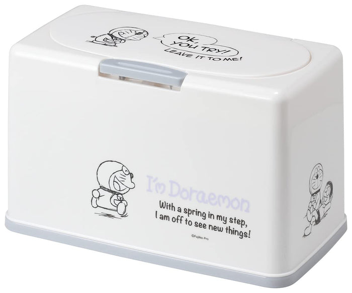 Skater Doraemon Sanrio Antibacterial Mask Storage Lift-Up Type Holds 60 Masks- Japan Figure Store - #1 Bring To You The Best Japanese Goods
