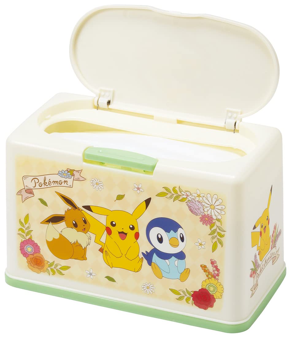 Skater Pokemon Antique Mask Storage Lift-Up Type Holds 60 Masks - Mkst1Nag-A- Japan Figure Store - #1 Bring To You The Best Japanese Goods