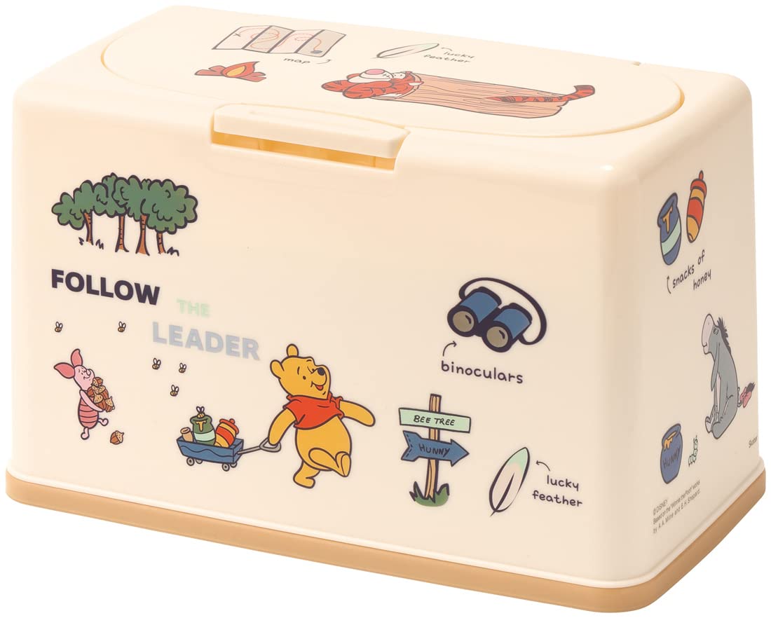 Skater Outdoor Winnie The Pooh Antibacterial Mask Storage Holds 60 Masks - Mkst1Nag- Japan Figure Store - #1 Bring To You The Best Japanese Goods