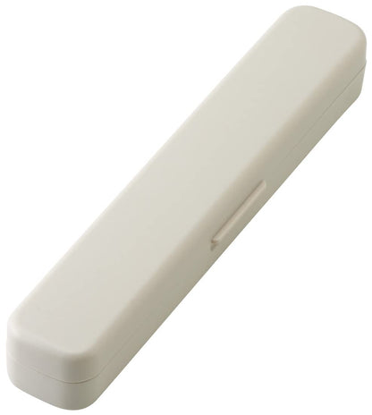 Skater Antibacterial Trio Set Spoon Fork Chopsticks Made in Japan - Dull Gray- Japan Figure Store - #1 Bring To You The Best Japanese Goods