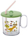 Skater Dinosaur Antibacterial Straw Cup Skj6Ag-A - Kid's Drinkware- Japan Figure Store - #1 Bring To You The Best Japanese Goods