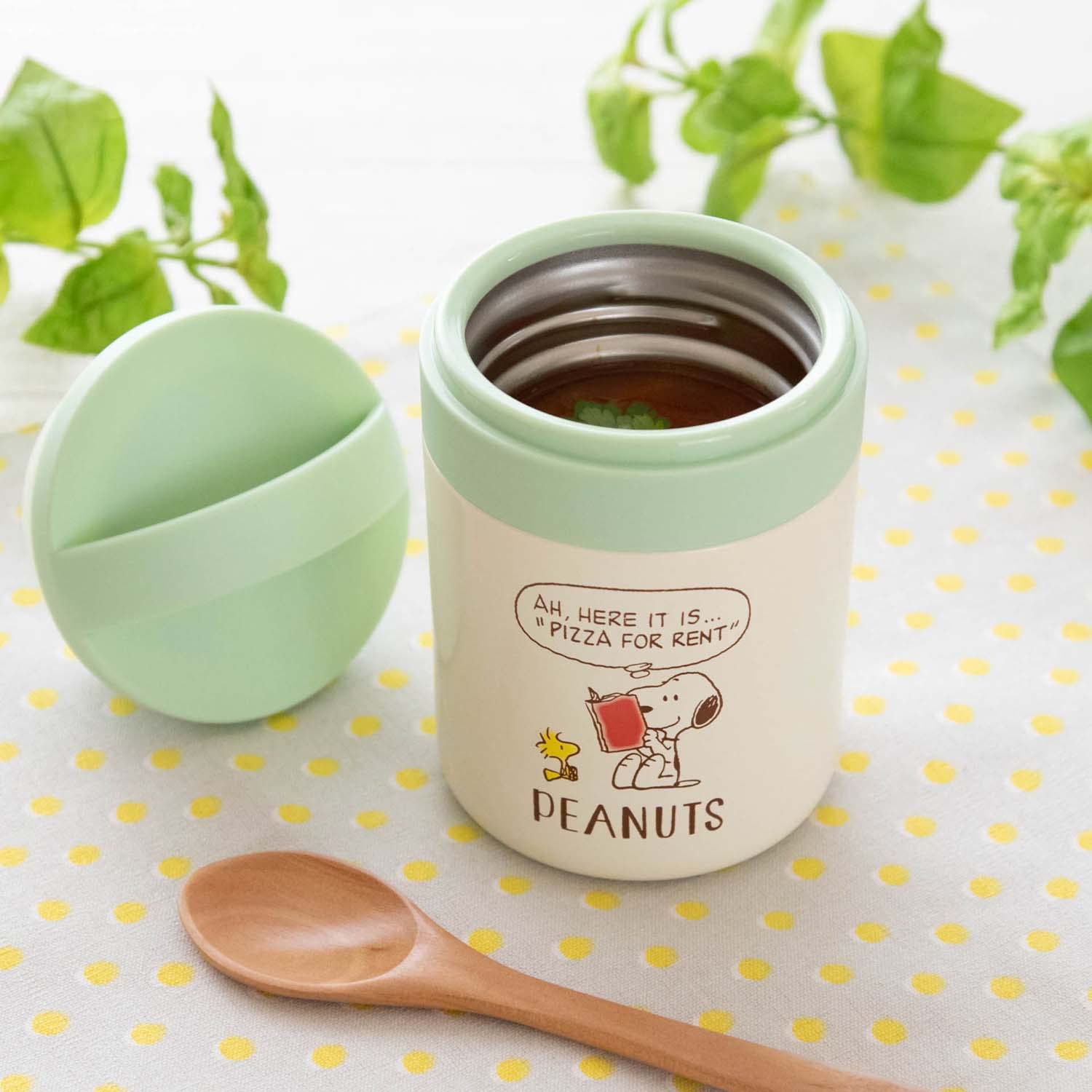 Skater 300ml Snoopy Comic Antibacterial Thermal Insulated Soup Jar LJFC3AG-A- Japan Figure Store - #1 Bring To You The Best Japanese Goods