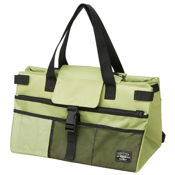 Skater Green Eco Bag - Backpack Cooler Shopping Basket 38x23x23cm KBCRY20- Japan Figure Store - #1 Bring To You The Best Japanese Goods