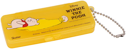 Skater Winnie The Pooh Travel Medicine Case with Bandage & Cotton Swab Holder Zbmlc1-A- Japan Figure Store - #1 Bring To You The Best Japanese Goods