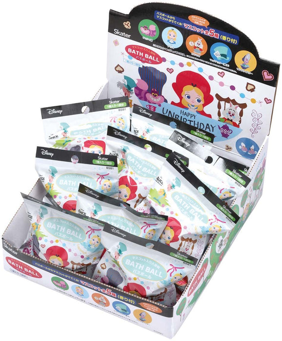 Skater Disney Alice in Wonderland 20-Piece Bath Balls Box Set - Set1039A- Japan Figure Store - #1 Bring To You The Best Japanese Goods