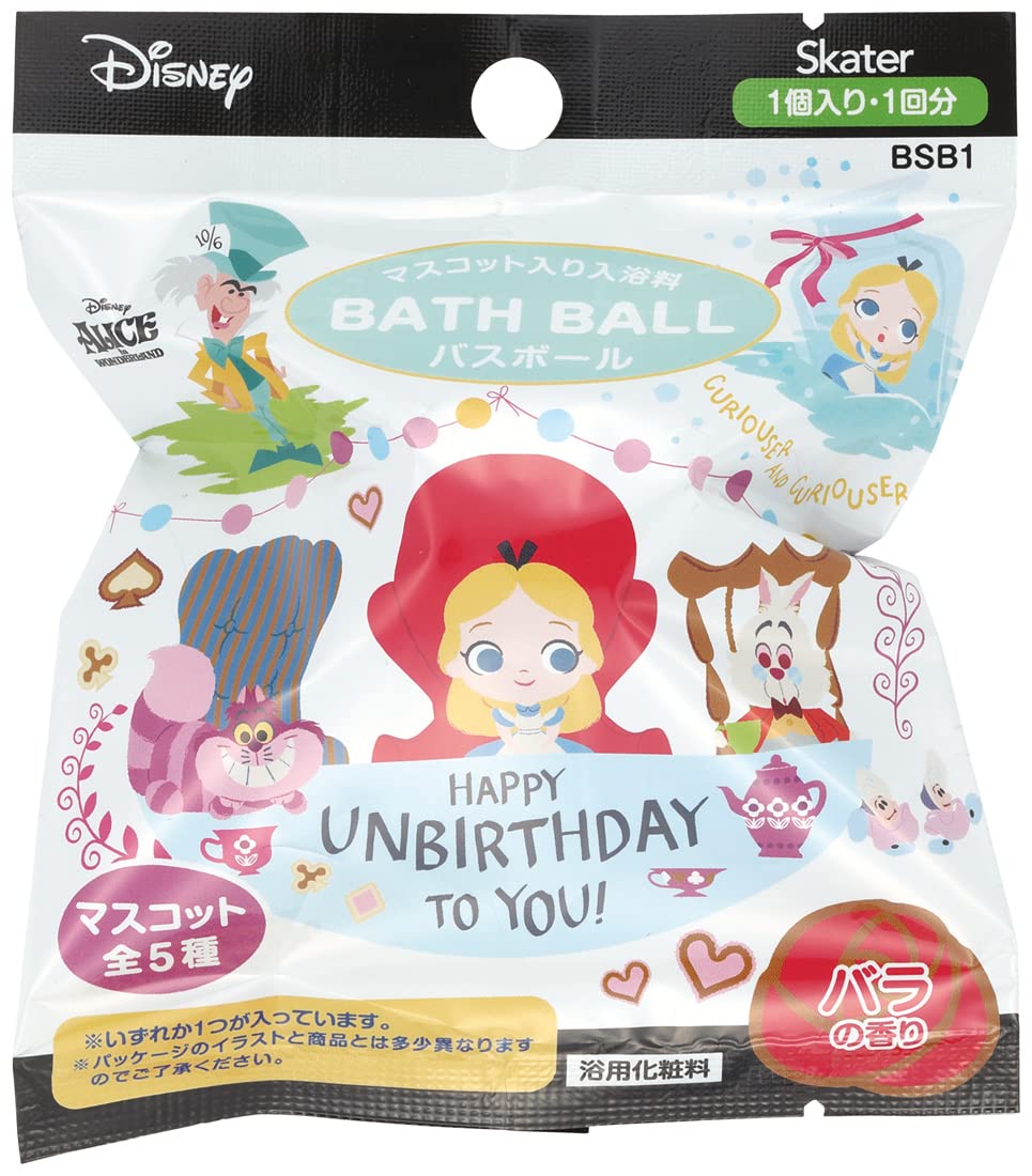 Skater Disney Alice In Wonderland Bath Salts - Set of 10 Bath Bombs Set1056-A- Japan Figure Store - #1 Bring To You The Best Japanese Goods