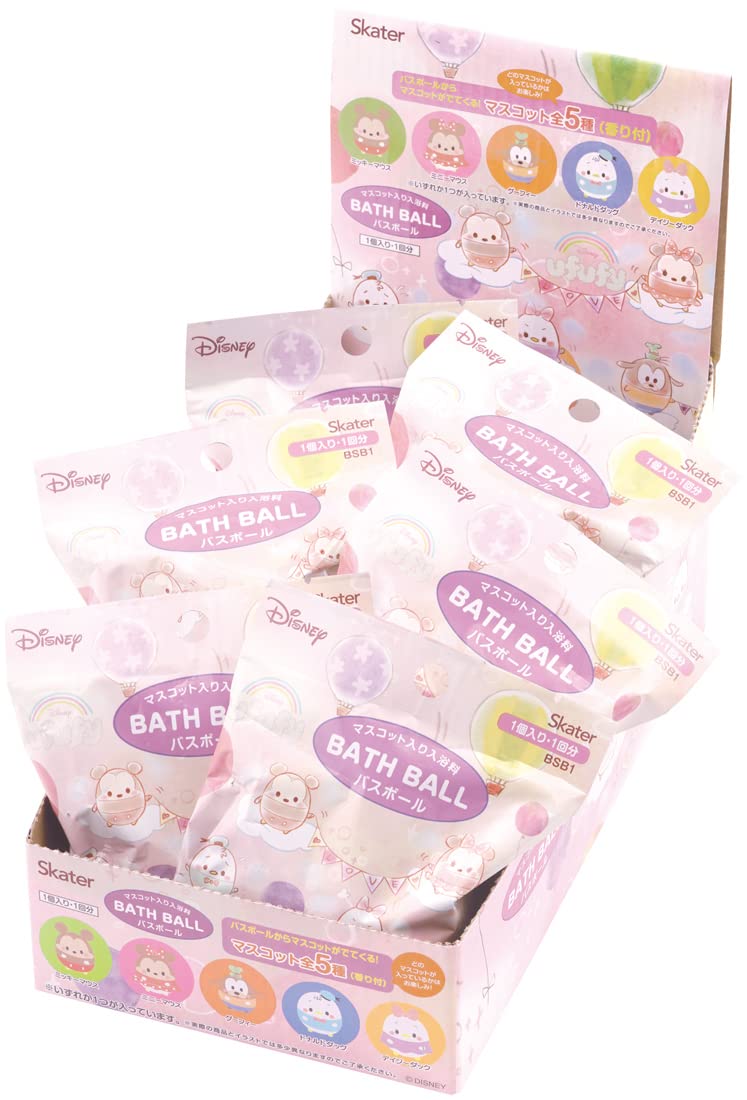 Skater Disney Ufufi Bath Salts Set 10 Mascot Bath Balls - Set1054-A- Japan Figure Store - #1 Bring To You The Best Japanese Goods